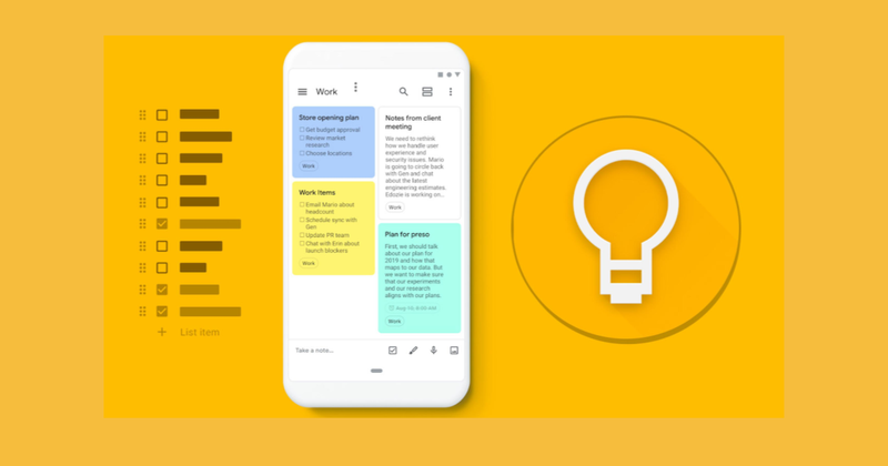 Google Keep 