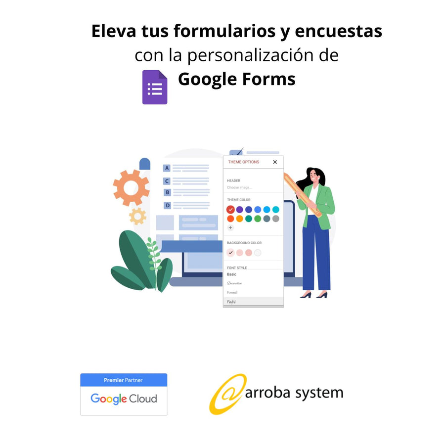 Eleva tus formularios y encuestas con la personalización de Google Forms