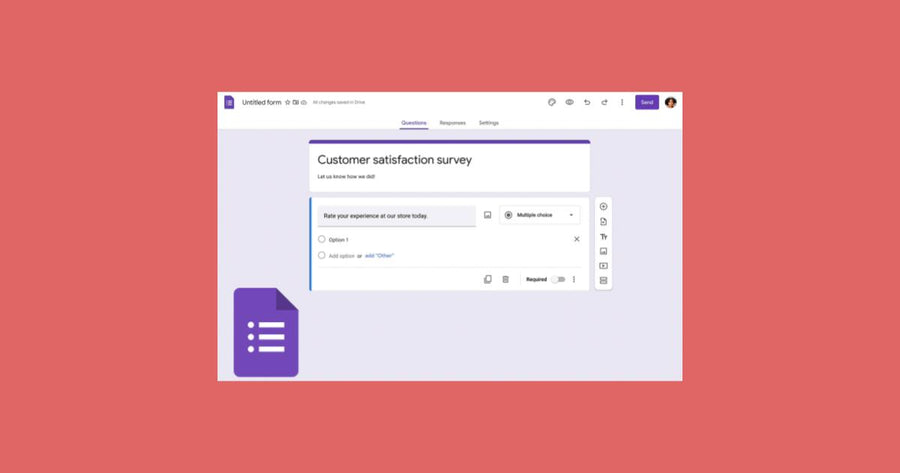 Nueva pregunta de calificación en Google Forms