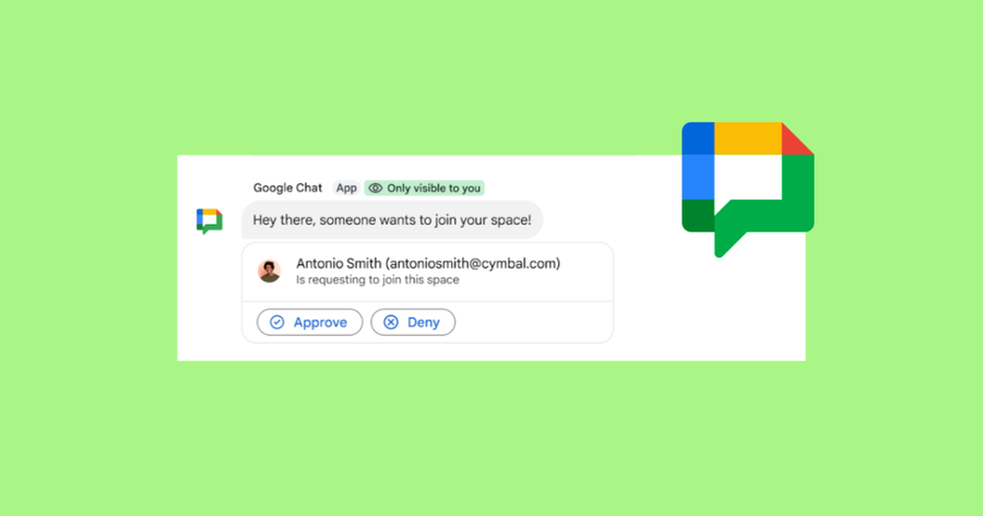 Solicita unirte a espacios en Google Chat