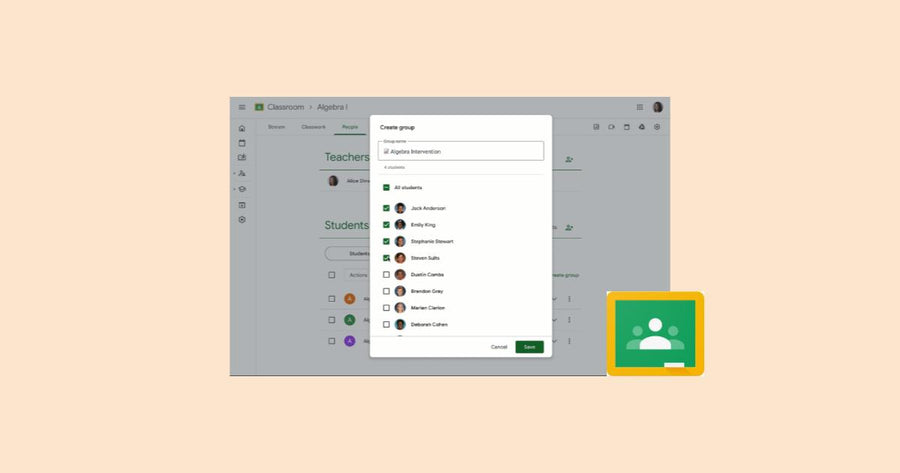 Crea grupos de estudiantes para asignar contenido diferenciado