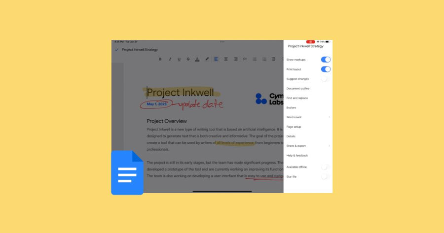 Nuevas formas de hacer anotaciones en Documentos de Google