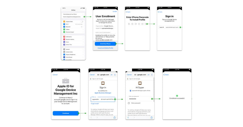 La inscripción de usuarios para dispositivos iOS administrados ya está disponible de forma general