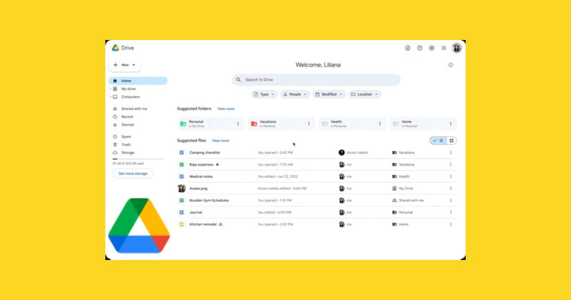 Visualiza tus carpetas y archivos más relevantes de Google Drive en una sola página