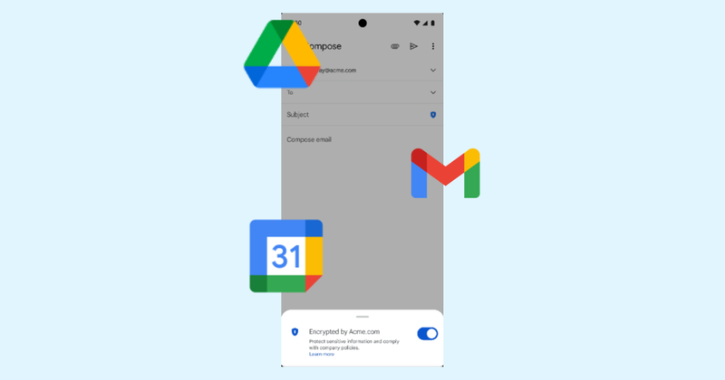 Activa la encriptación del cliente de forma predeterminada para los correos electrónicos, eventos y archivos nuevos en dispositivos móviles