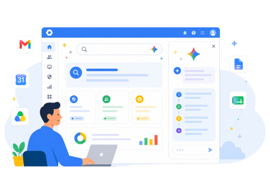 Admin Assist: Gemini llega a la consola de administración de Google Workspace