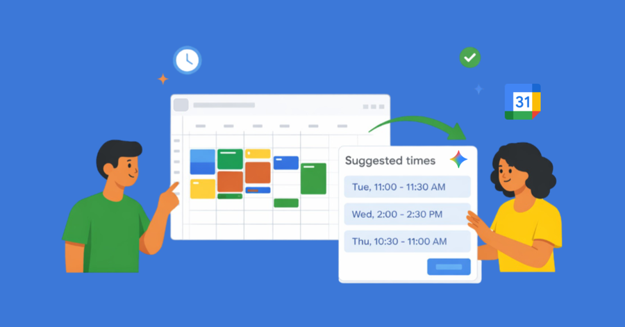 ¿Agendar reuniones te da dolor de cabeza? Google Calendar tiene algo nuevo para ti