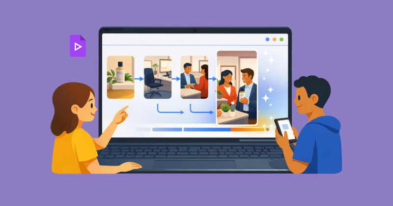 Ahora puedes crear videos verticales con Veo 3.1 en Google Vids (y esto cambia mucho las cosas)