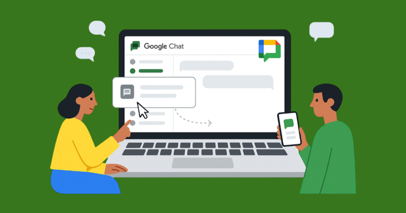 Ahora puedes “espiar” tus mensajes en Google Chat sin abrirlos