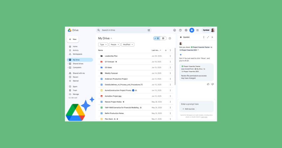 Ahora puedes organizar tus archivos en Google Drive... solo escribiendo lo que necesitas (sí, así de fácil)