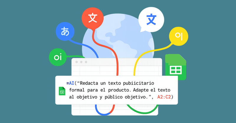 ¡Ahora sí, la IA en Sheets te habla en tu idioma!