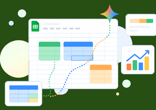 Ahora sí: Gemini en Google Sheets puede analizar varias tablas a la vez (y eso cambia todo)