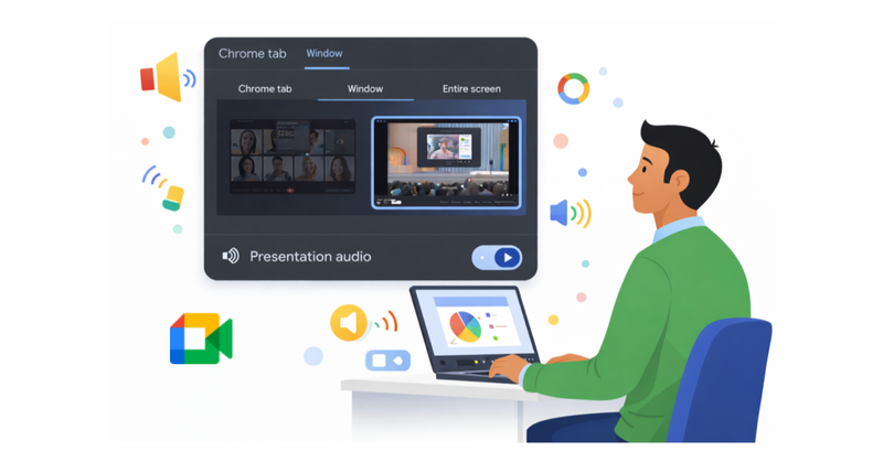 Ahora sí, tu audiencia escuchará TODO en Google Meet