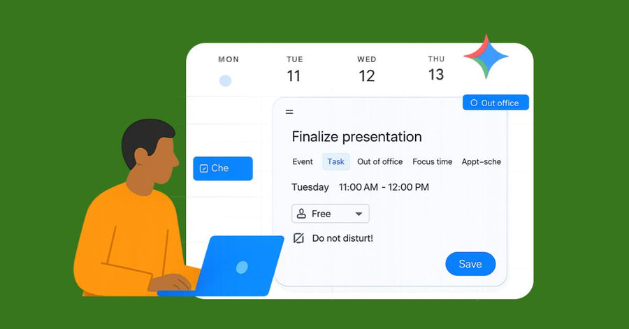 Ahora sí vas a cumplir tus pendientes: Google Calendar y Tasks se unen para ayudarte a enfocarte de verdad