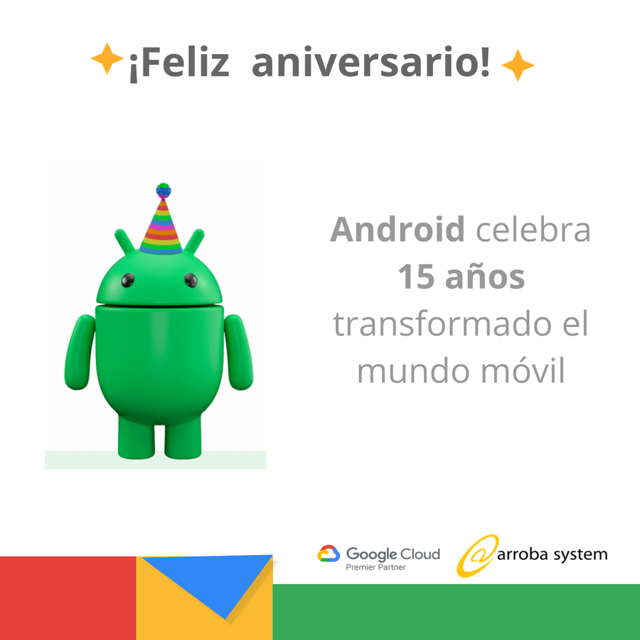 Android celebra 15 años transformando el mundo móvil