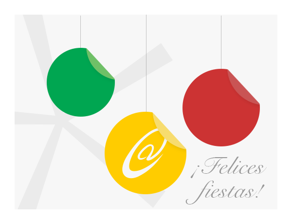 Arroba System te desea felices fiestas