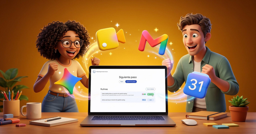 Cómo eliminar la tarea más aburrida de tus reuniones en Google Meet con un solo clic