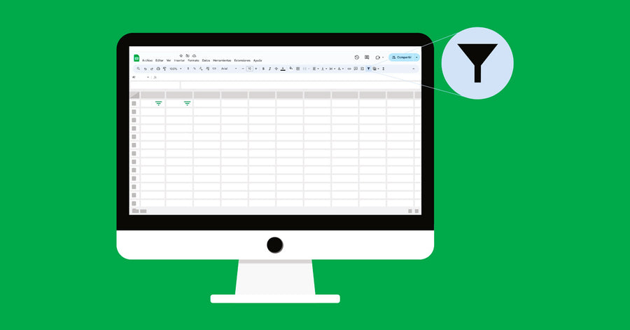 Cómo usar las vistas de filtros de Google Sheets para colaborar de manera productiva y sin afectar a otros usuarios.
