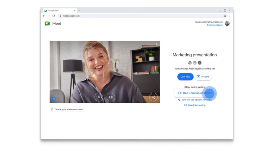 Companion Mode o Modo Complementario en Google Meet: ¿Qué es, Para Qué Sirve y Cómo Funciona?
