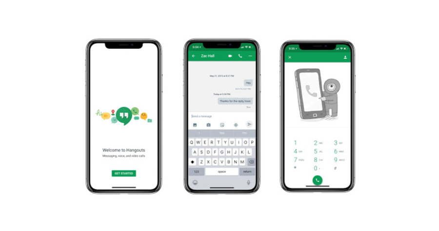 Hangouts en iOS