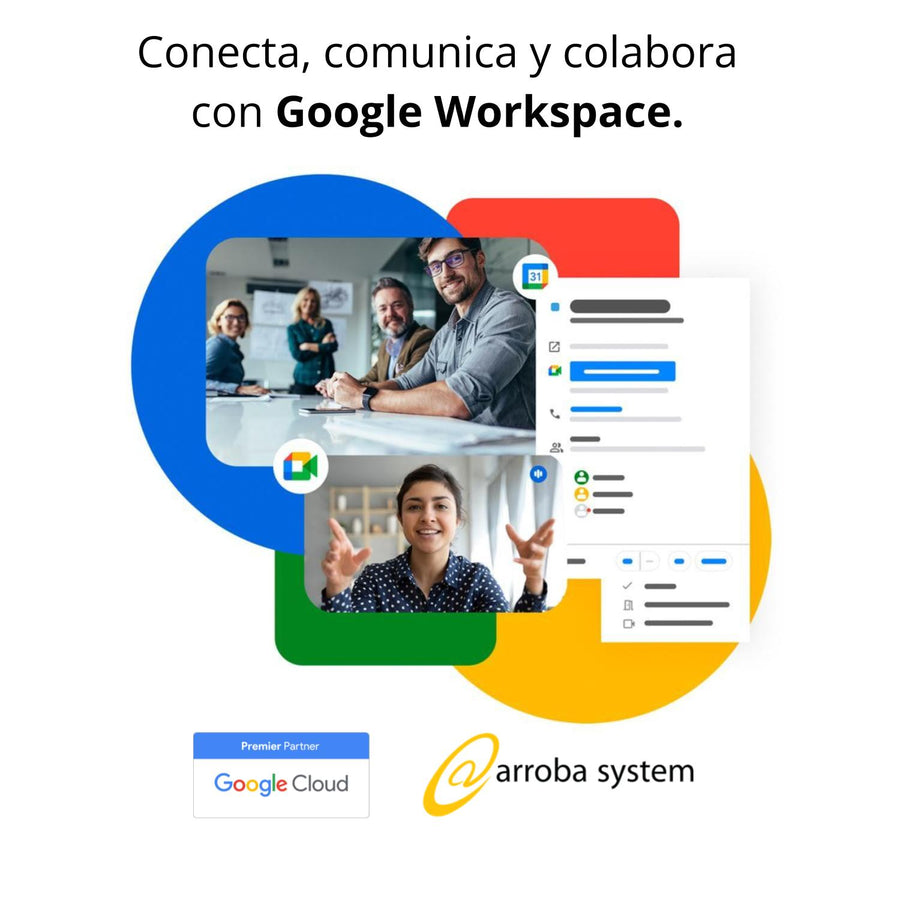 Conecta, comunica y colabora con Google Workspace.