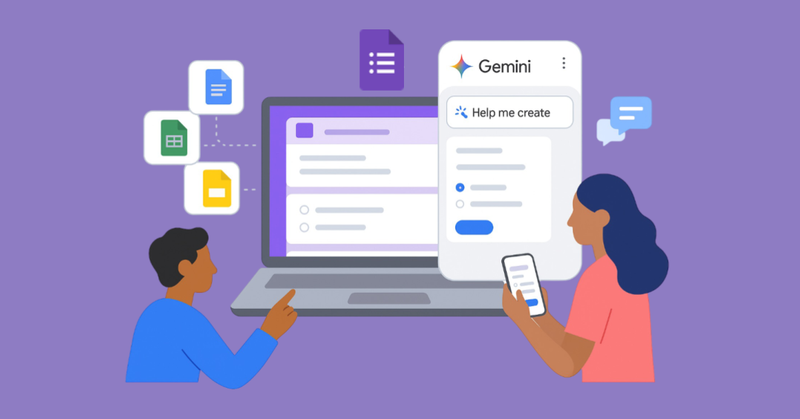 Crea formularios en segundos con la ayuda de Gemini en Google Forms