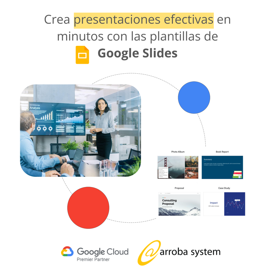 Crea presentaciones efectivas en minutos con las plantillas de Google Slides
