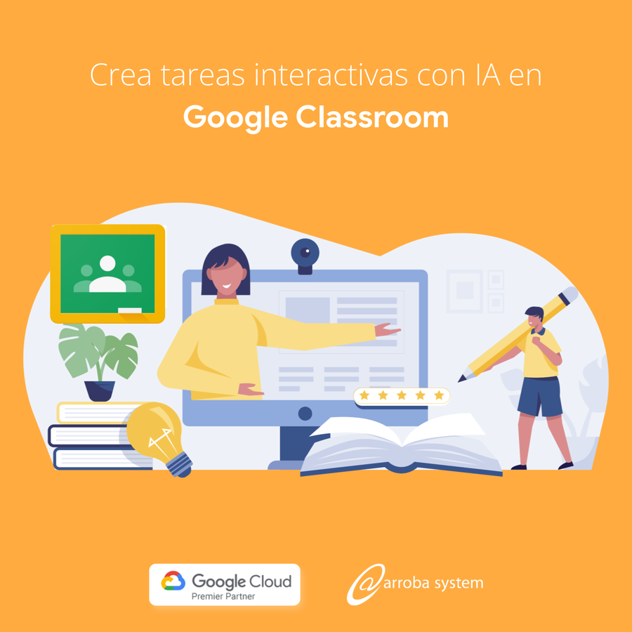 Crea tareas interactivas con IA en Google Classroom