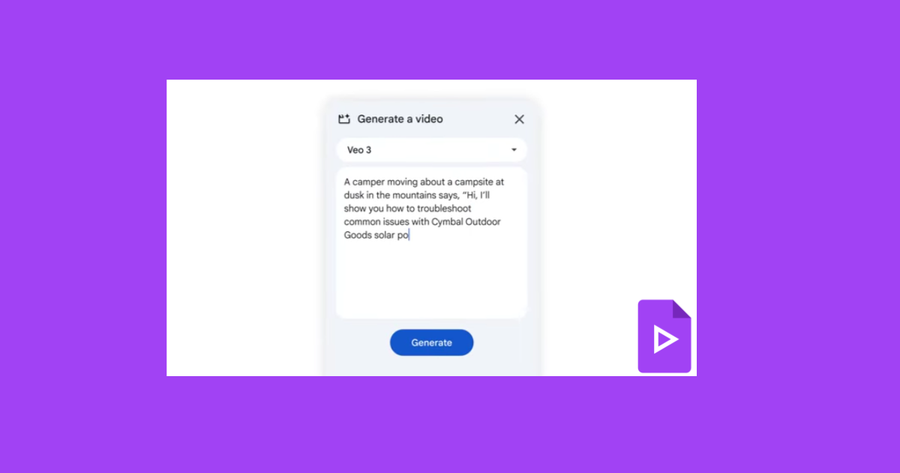 Crea videos con sonido en segundos: la nueva función de Veo 3 en Google Vids