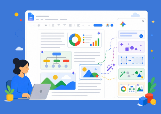 Crea y edita imágenes con Gemini en Google Docs