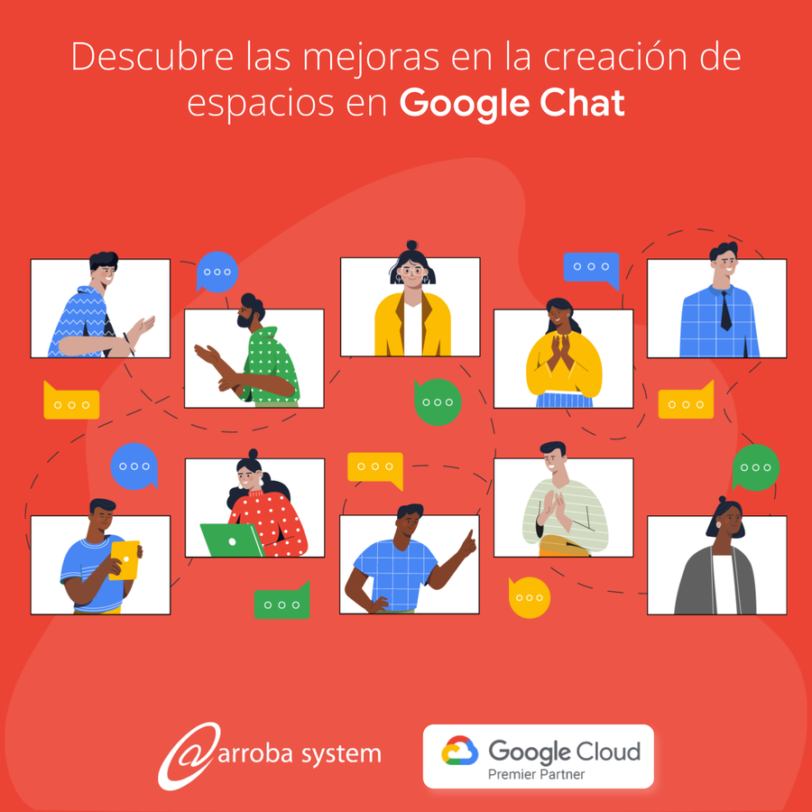 Descubre las mejoras en la creación de espacios en Google Chat