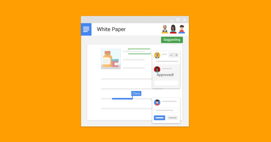 Agrega un salto de página antes de los párrafos en Google Docs en dispositivos móviles