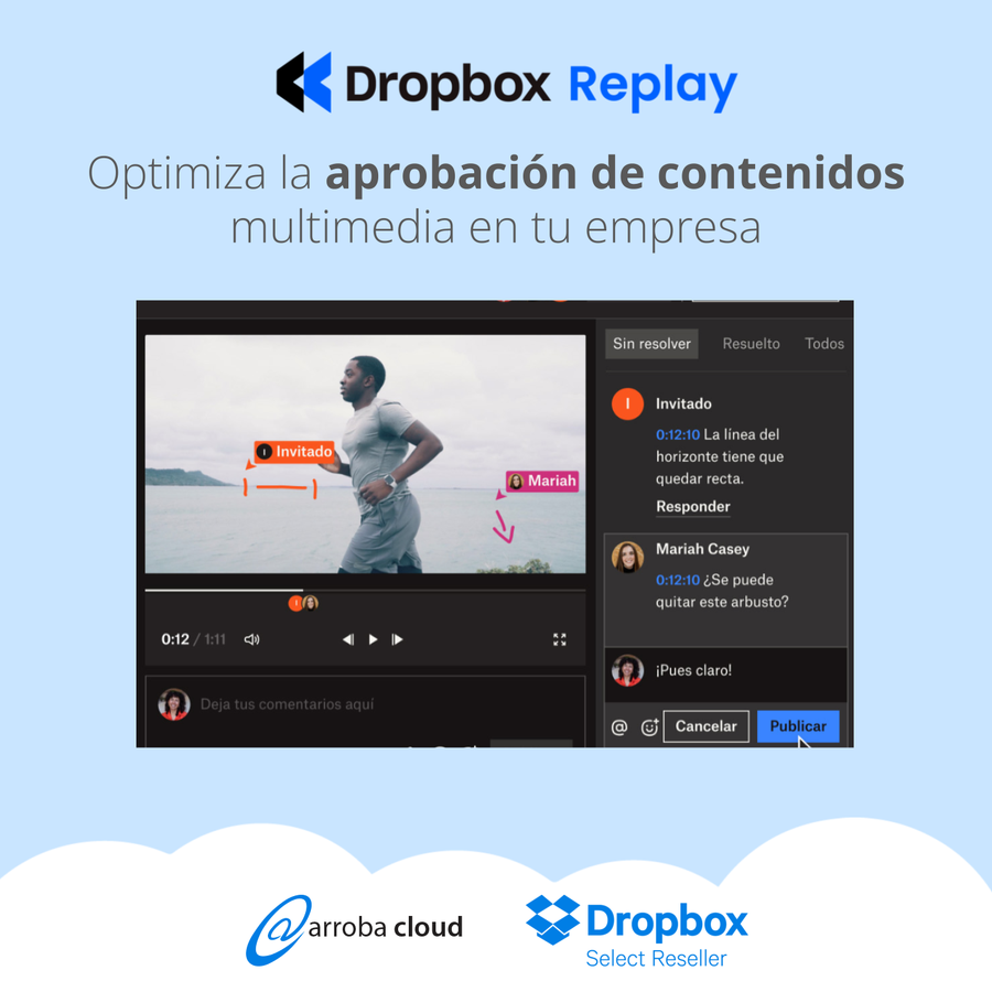 Dropbox Replay: Optimiza la Aprobación de Contenidos Multimedia en tu Empresa