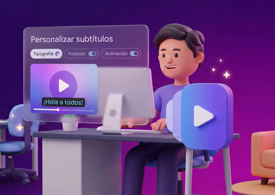 El nuevo control de subtítulos en Google Vids: haz que tus videos se vean profesionales y con tu estilo