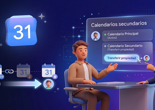 ¿Eliminas un usuario en Google Workspace? Cuidado con los calendarios secundarios