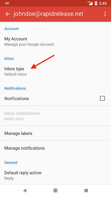 Blog-Nueva compatibilidad con tipos de bandeja de entrada en Gmail para Android