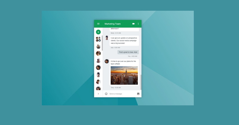 Fotos en Hangouts