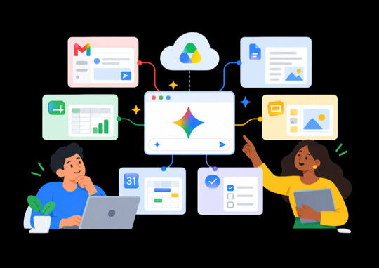 Gemini ahora conecta las apps de Google Workspace para hacer tareas sin cambiar de aplicación