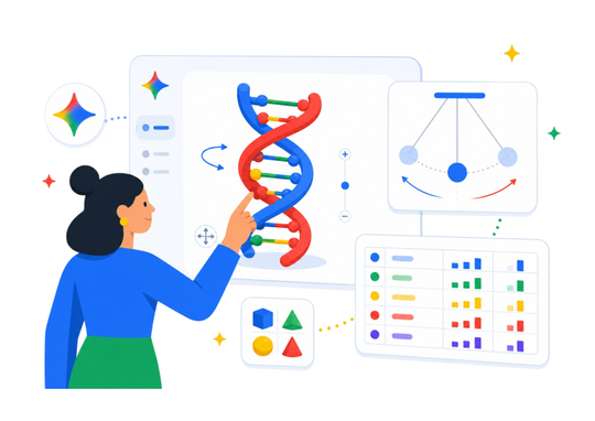 Gemini ahora crea simulaciones y modelos interactivos para ayudarte a entender temas complejos