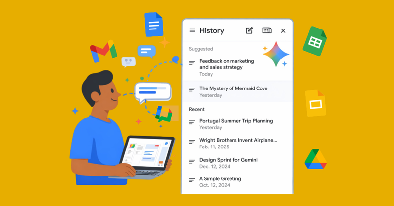 Gemini ahora recuerda tus conversaciones en Google Workspace (y esto cambia más de lo que parece)