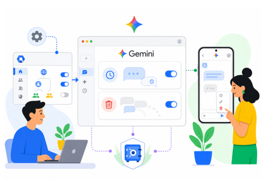 Gemini incorpora Chats Temporales y control para eliminar conversaciones: así funcionan las nuevas opciones para administradores