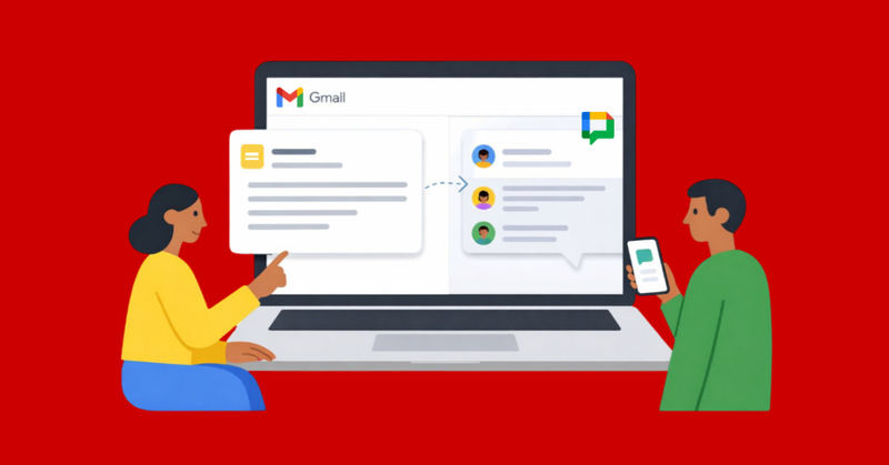 Gmail y Google Chat ahora se llevan mejor que nunca