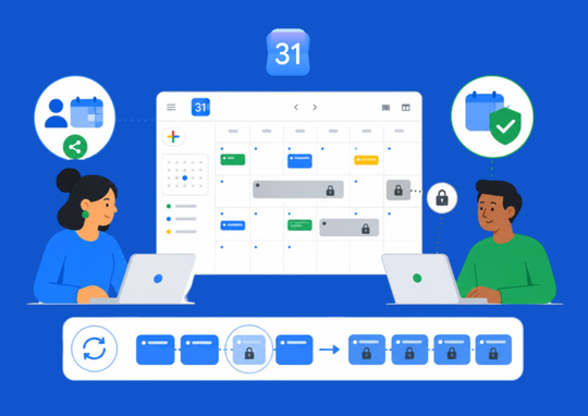 Google Calendar incorpora un nuevo permiso para editar calendarios sin mostrar eventos privados