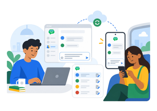 Google Chat estrena borradores persistentes: continúa tus mensajes desde cualquier dispositivo