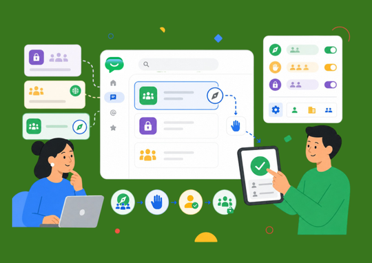 Google Chat incorpora los espacios "Discoverable": una nueva forma de encontrar equipos sin perder la privacidad