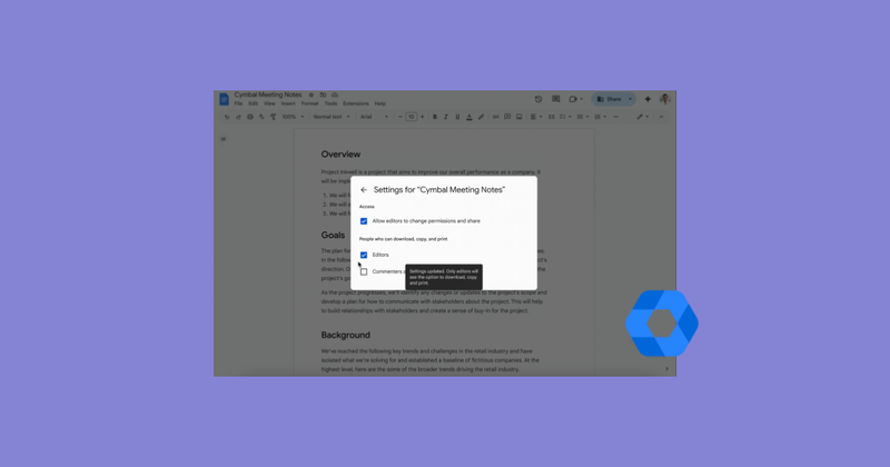 Google Drive actualiza sus controles IRM: ahora los archivos están aún más protegidos
