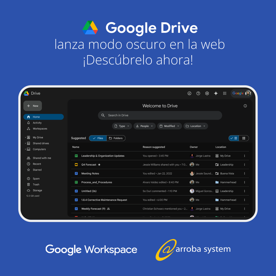 Google Drive lanza modo oscuro en la web: ¡Descúbrelo ahora!