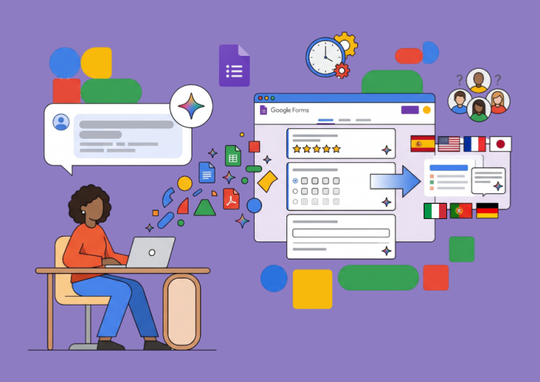 Google Forms con Gemini: crea formularios en minutos (y en tu idioma)