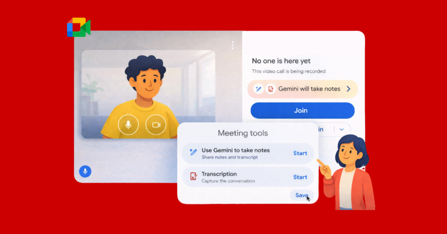 Google Meet añade más control para “Toma notas por mí”