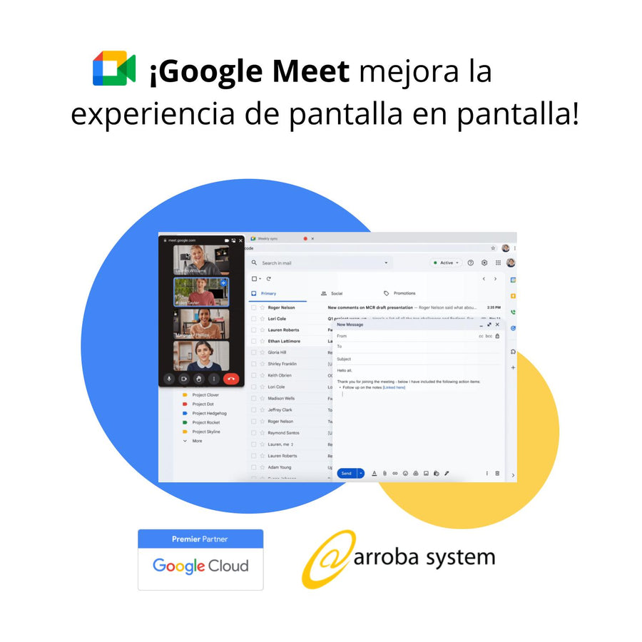 ¡Google Meet mejora la experiencia de pantalla en pantalla!